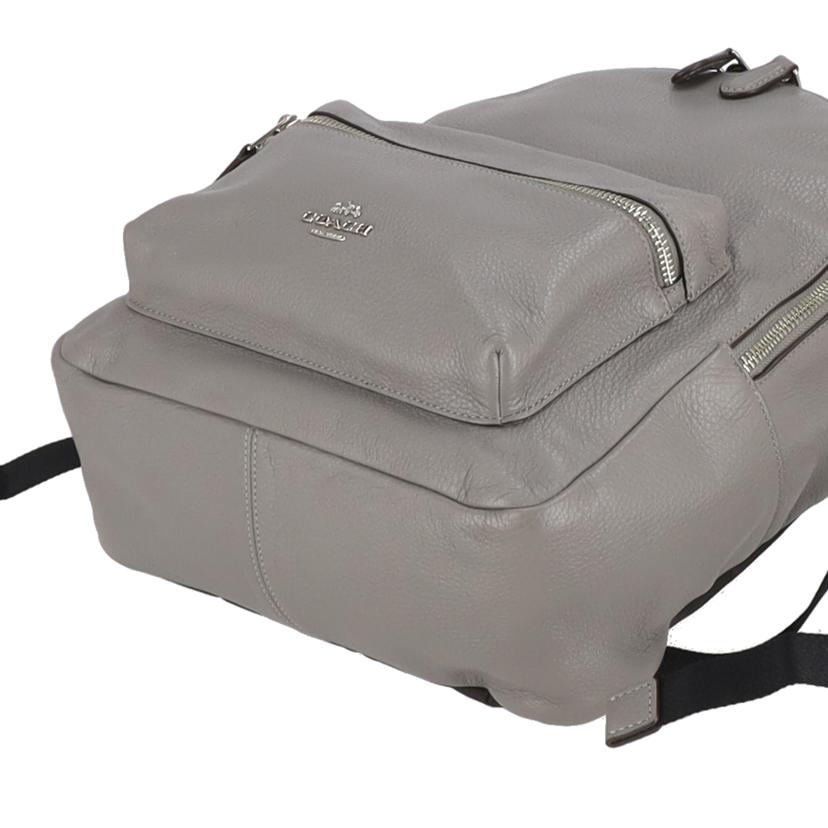 COACH コーチ/レザーバックパック/グレー/F30550//F19**/Aランク/78