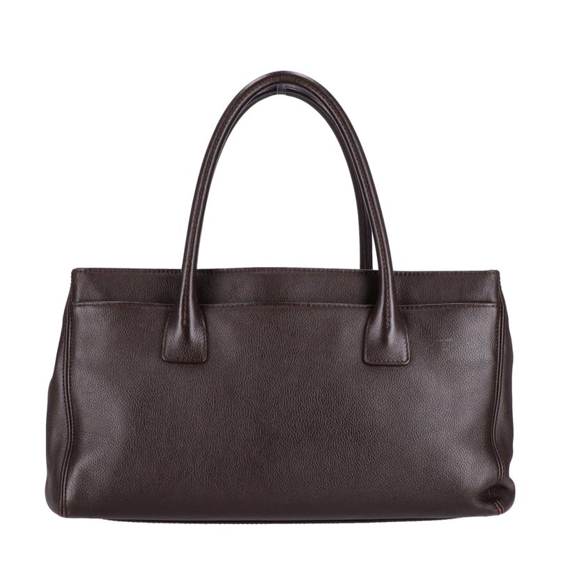 CHANEL シャネル/CHANELレザートート/ブラウン/ポーチ付//107*****/Bランク/75