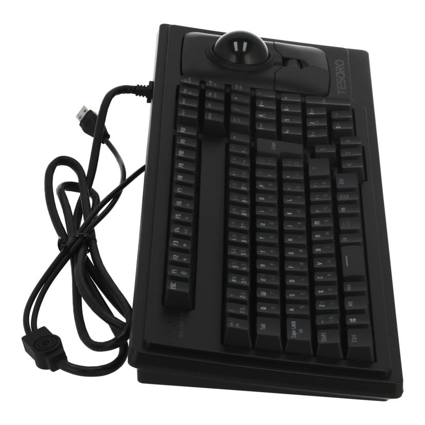 TESORO オウルテック/トラックボール一体型ゲーミングキーボード/TS-G6TL-B-BL-JP//G6TL 171200100/Bランク/05