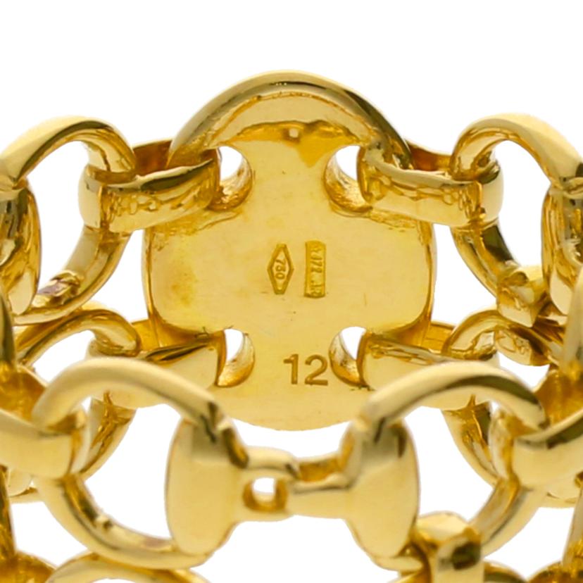 GUCCI K18ホースビットリング//Aランク/84