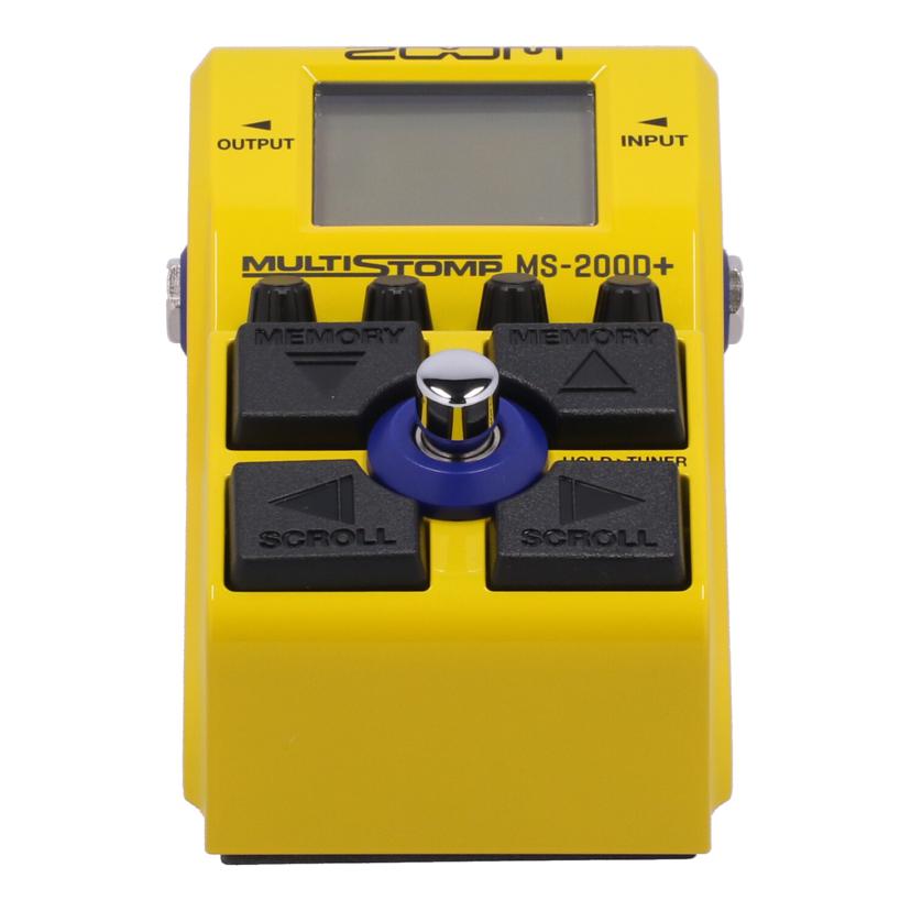 ZOOM ズーム /マルチエフェクター/MS-200D+//D07000244/Aランク/62