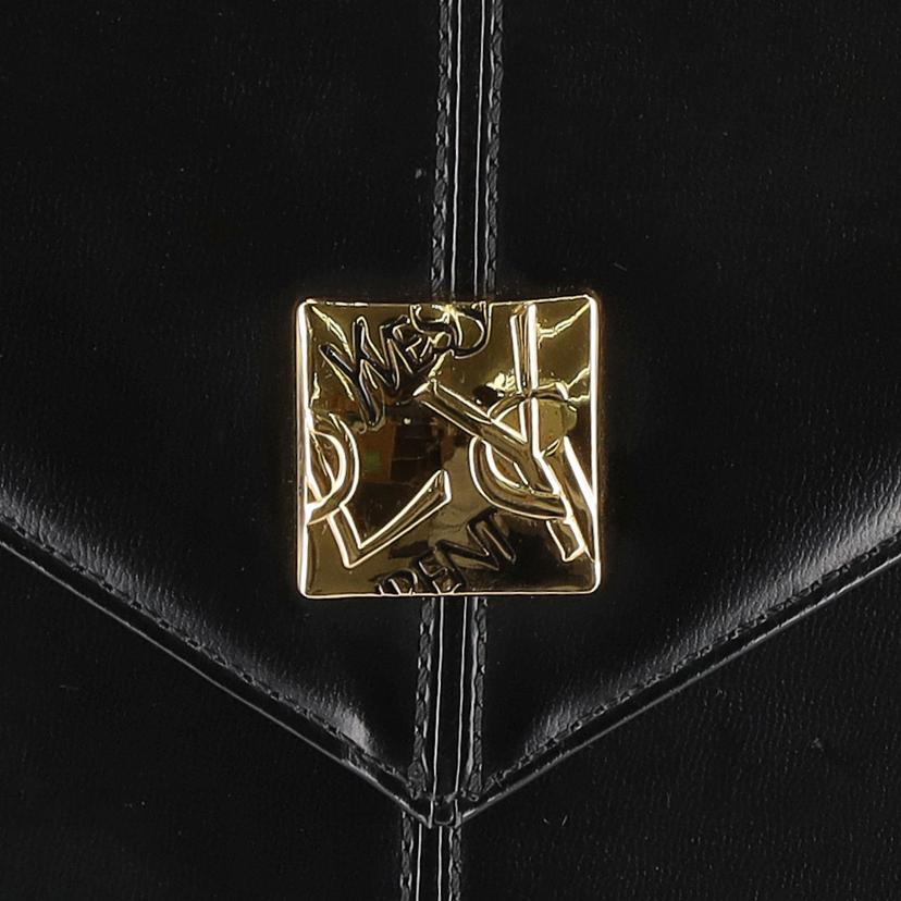 YSL イヴサンローラン/YSL フォーマル2WAYレザーハンド//ABランク/75