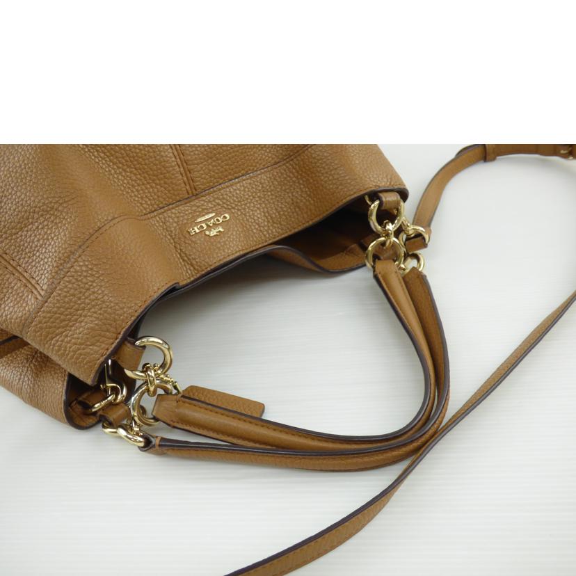 COACH コーチ/レザー2WAYバッグ/F25992//C18**/Bランク/64