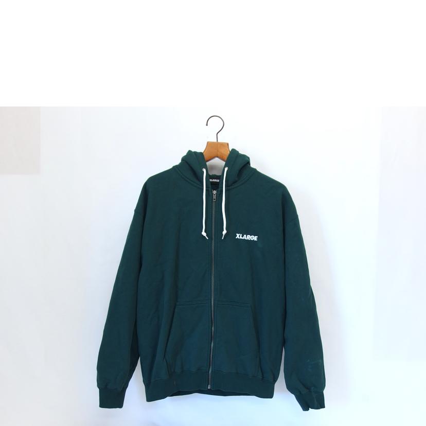 XLARGE エクストララージ/ジップアップスウェットフーディー/コットン/101233012009//Bランク/04
