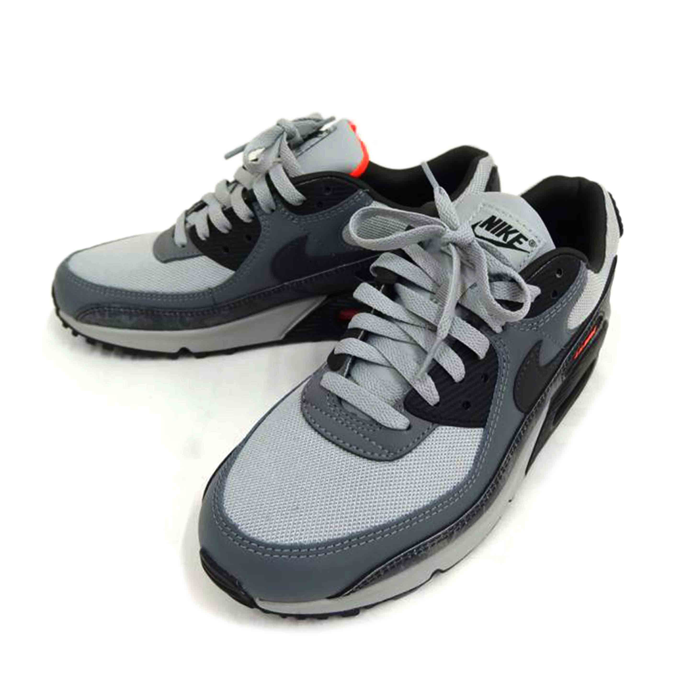 NIKE NIKE/AirMax90PRM/灰黒/IQ0172-900//サイズ27.5cm/Aランク/82