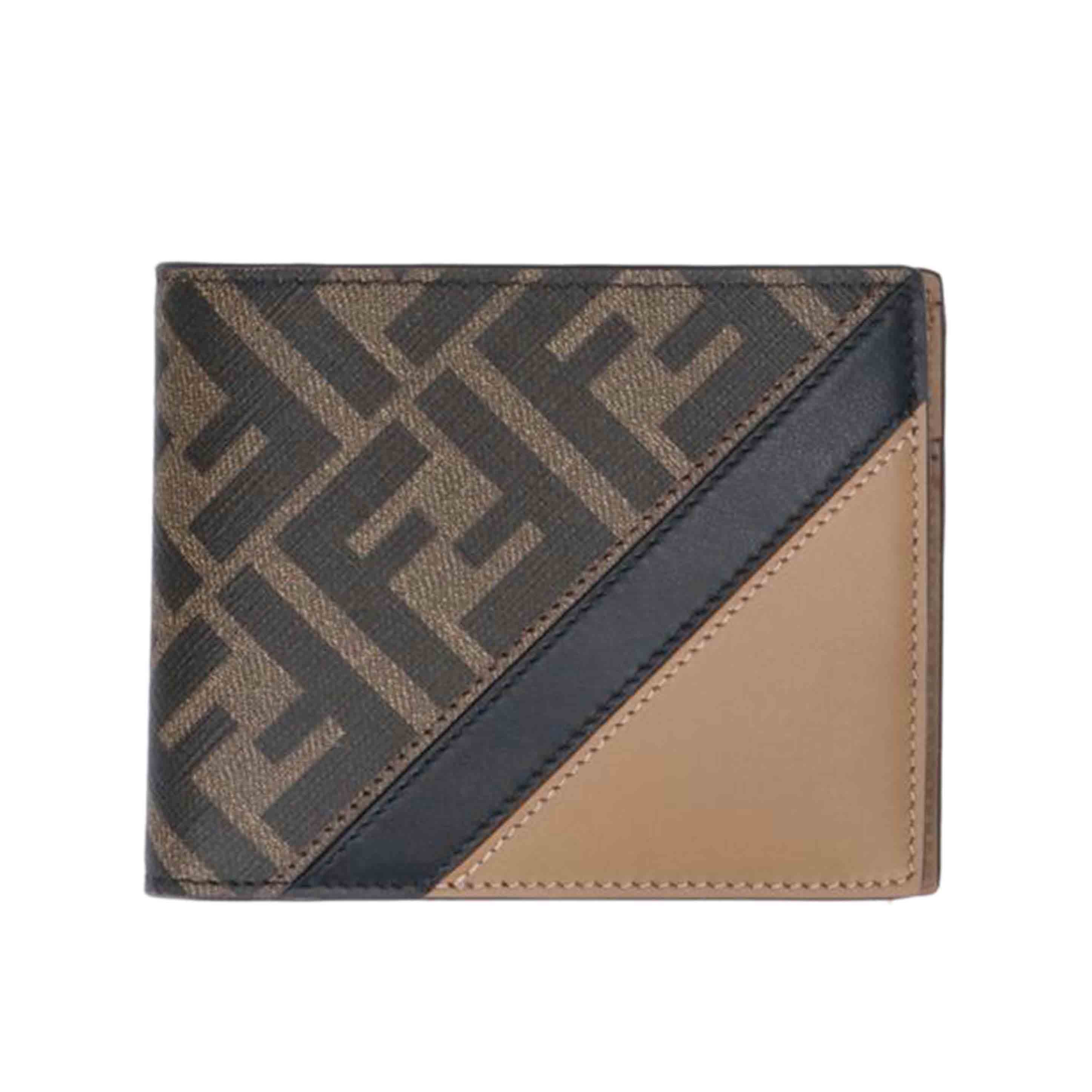 FENDI フェンディ/FFロゴズッカ柄二つ折り財布/7M0001 AJF8//SAランク/75