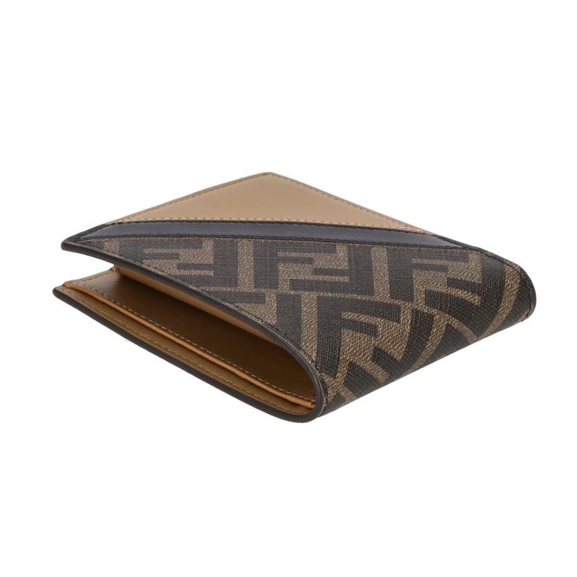 FENDI フェンディ/FFロゴズッカ柄二つ折り財布/7M0001 AJF8//SAランク/75