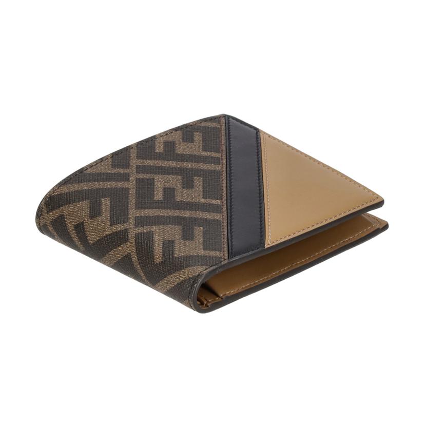 FENDI フェンディ/FFロゴズッカ柄二つ折り財布/7M0001 AJF8//SAランク/75