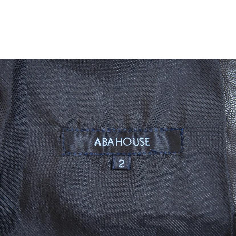 ABAHOUSE アバハウス/レザージャケット/0030090010//Bランク/71