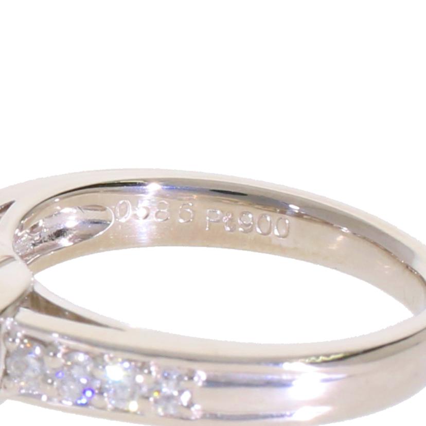 PT900ダイヤリング0.586/0.46ct//Aランク/67