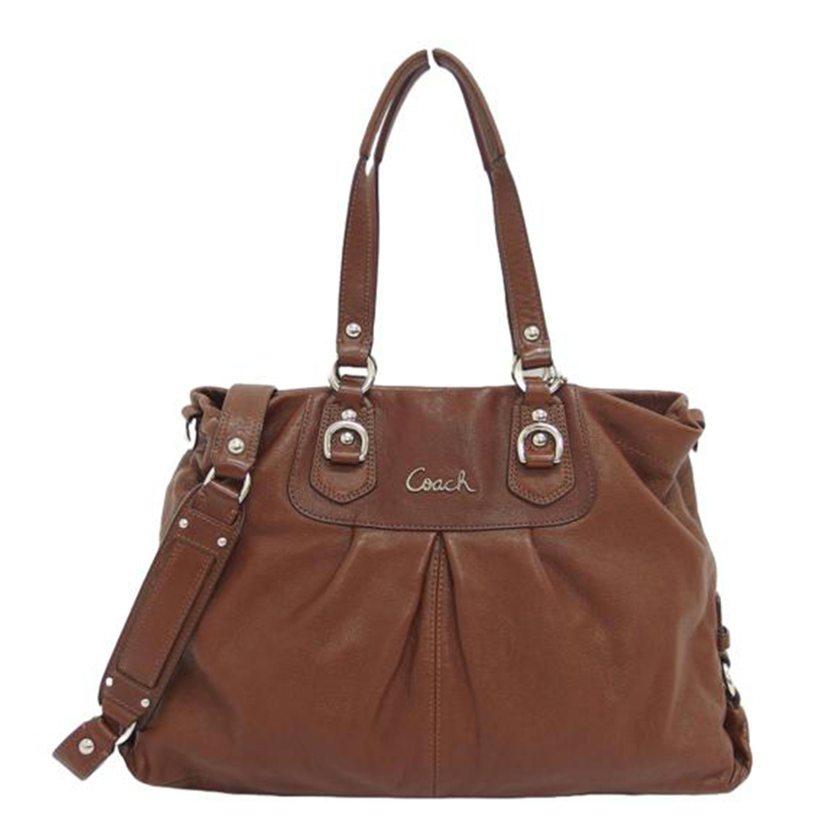 COACH コーチ/アシュレイレザー/キャリーオール/2WAYショルダーバッグ/ブラウン/F1094//H10**/ABランク/04