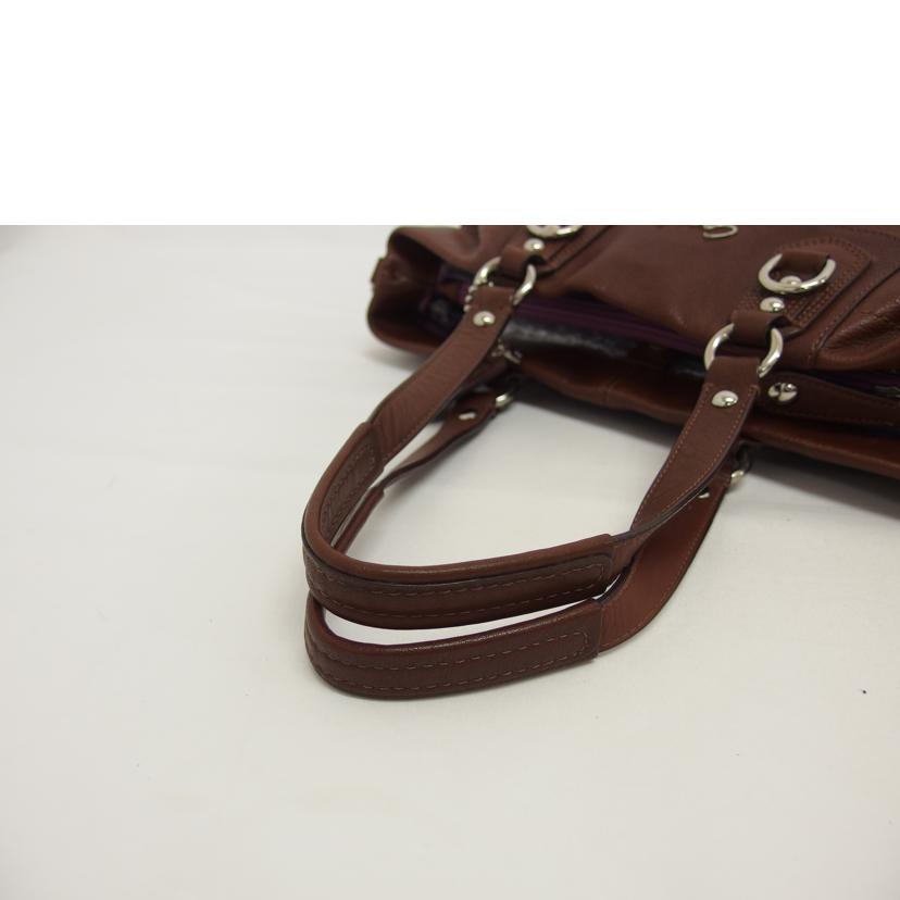 COACH コーチ/アシュレイレザー/キャリーオール/2WAYショルダーバッグ/ブラウン/F1094//H10**/ABランク/04