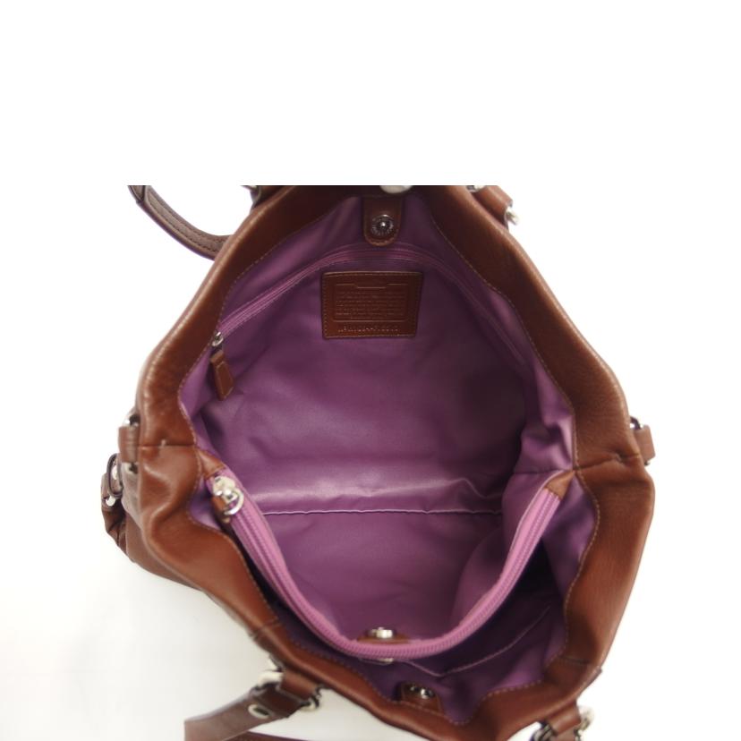 COACH コーチ/アシュレイレザー/キャリーオール/2WAYショルダーバッグ/ブラウン/F1094//H10**/ABランク/04