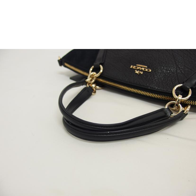 COACH コーチ/レザー2WAYショルダーバッグ/ブラック/F11832//E17**/ABランク/04