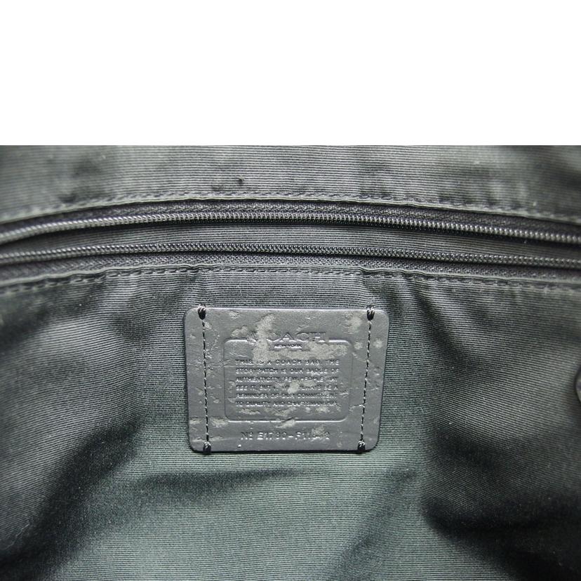 COACH コーチ/レザー2WAYショルダーバッグ/ブラック/F11832//E17**/ABランク/04