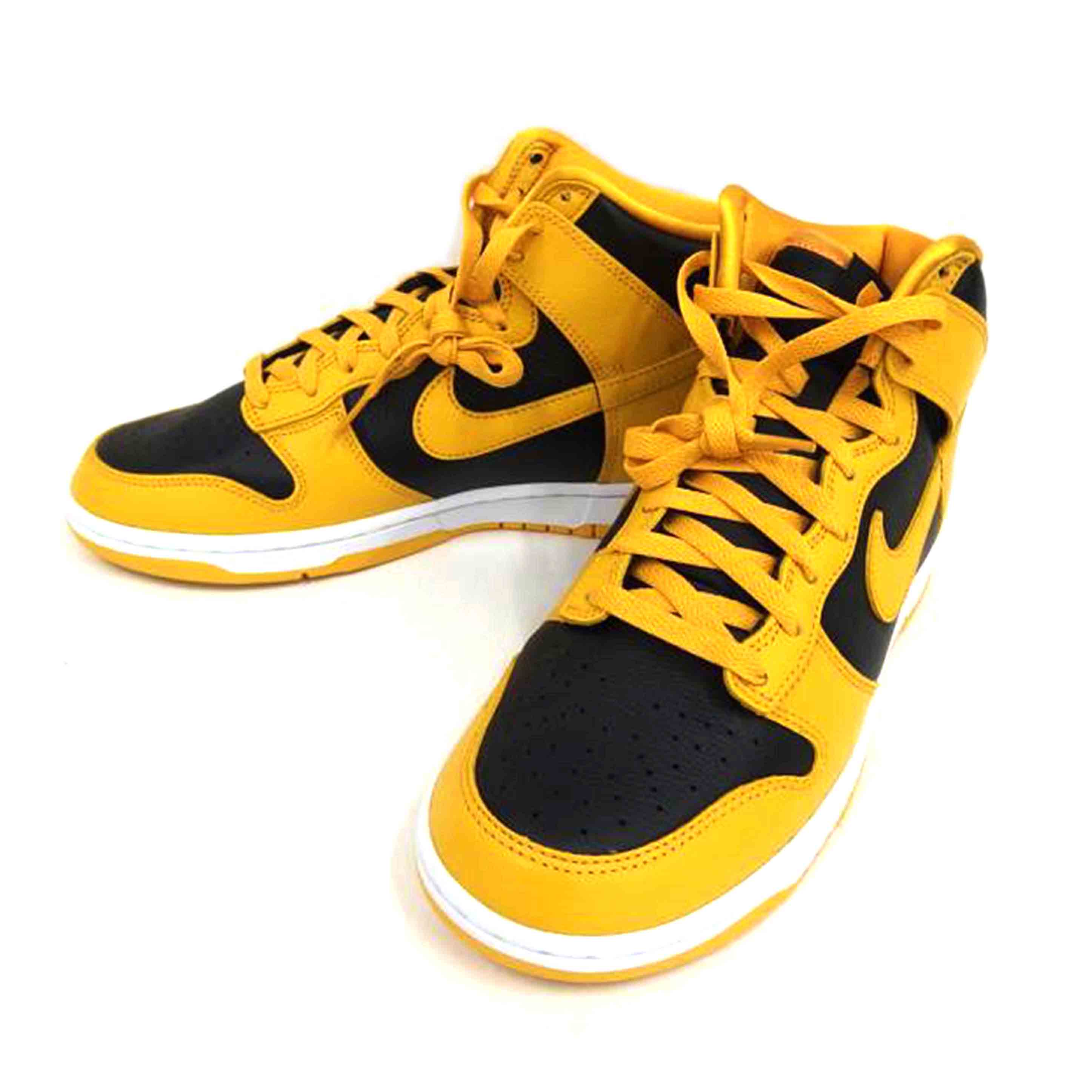 NIKE NIKE/Wu-TangClan×DunkHighRetroPRM/黄黒/HJ4320-001//サイズ27cm/Aランク/82