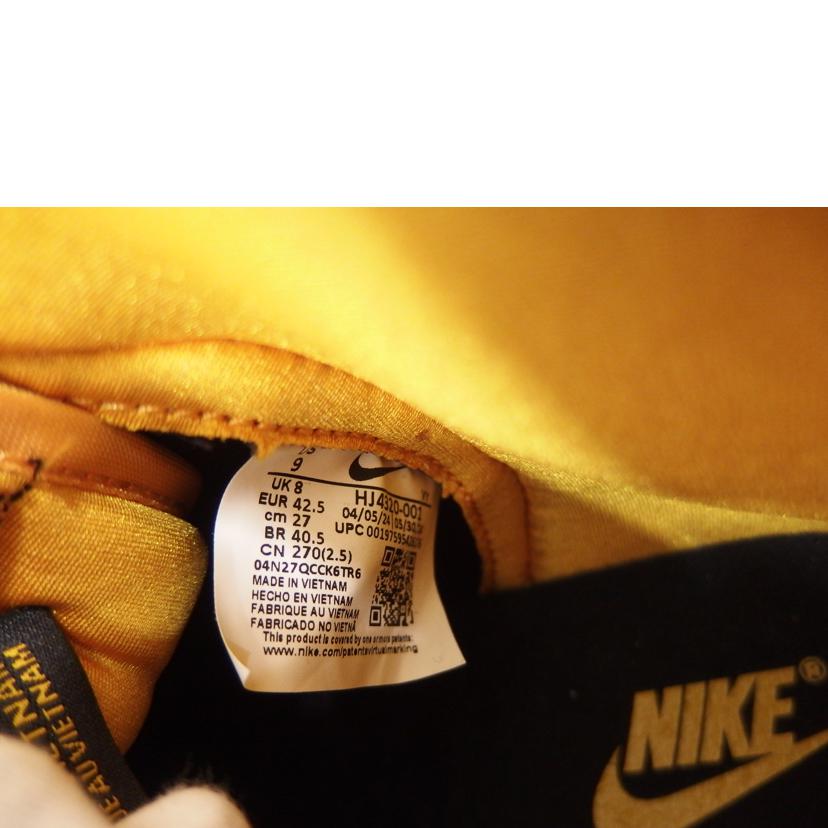 NIKE NIKE/Wu-TangClan×DunkHighRetroPRM/黄黒/HJ4320-001//サイズ27cm/Aランク/82