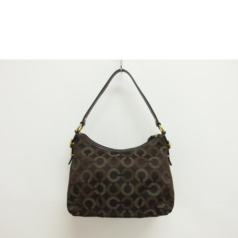 COACH コーチ/マディソンオプアート/ワンショルダーバッグ/ブラウン/44379//G10**/Aランク/04