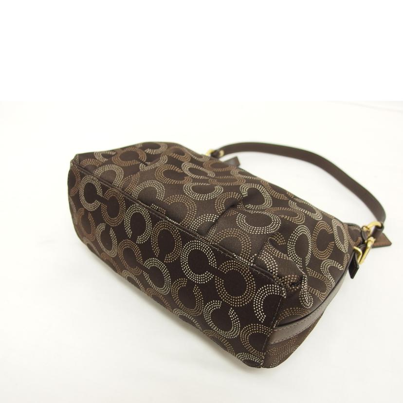 COACH コーチ/マディソンオプアート/ワンショルダーバッグ/ブラウン/44379//G10**/Aランク/04