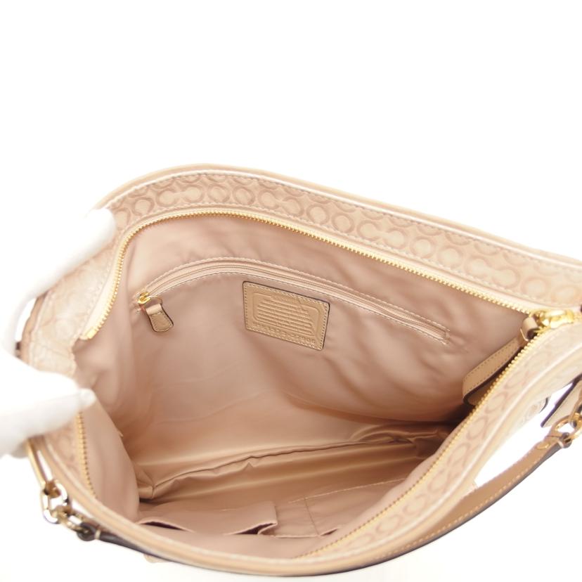 COACH コーチ/マディソンオプアート/パーレッセントホーボー2WAYバッグ/27906//K13**/ABランク/04