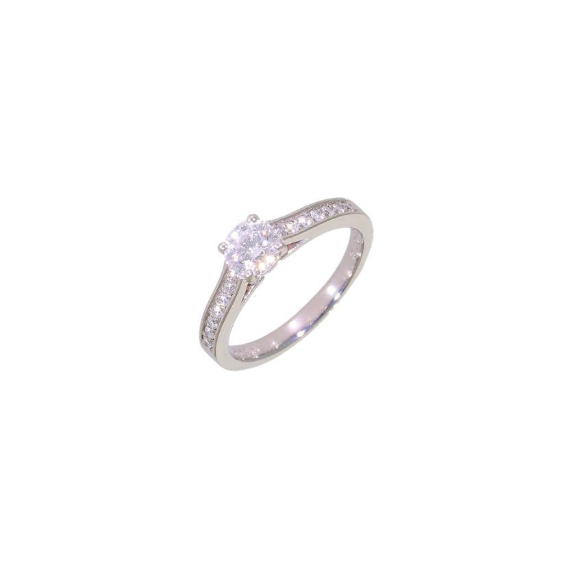 Pt900ダイヤリング0.522/0.16ct//Aランク/69