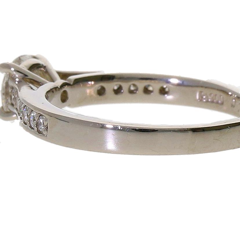 Pt900ダイヤリング0.522/0.16ct//Aランク/69