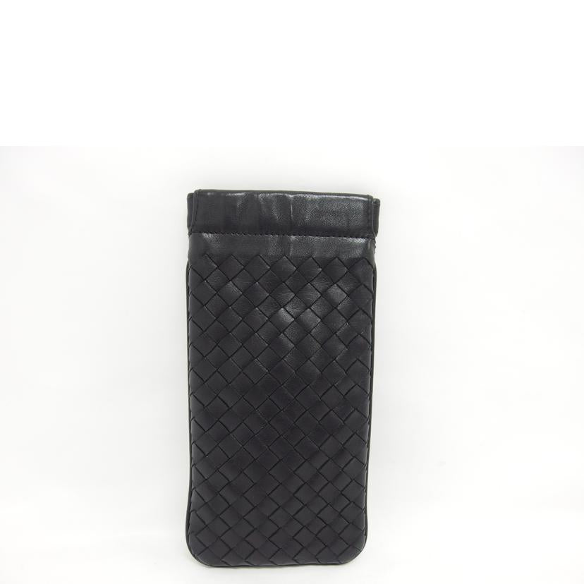 BOTTEGA VENETA ボッテガ/ソフトメガネケース/イントレチャート/ブラック/185317//EPE*************/ABランク/04