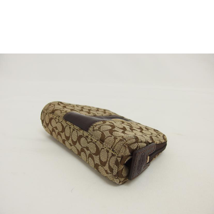 COACH コーチ/ミニシグネチャー/コスメポーチ/マルチケース//Aランク/04