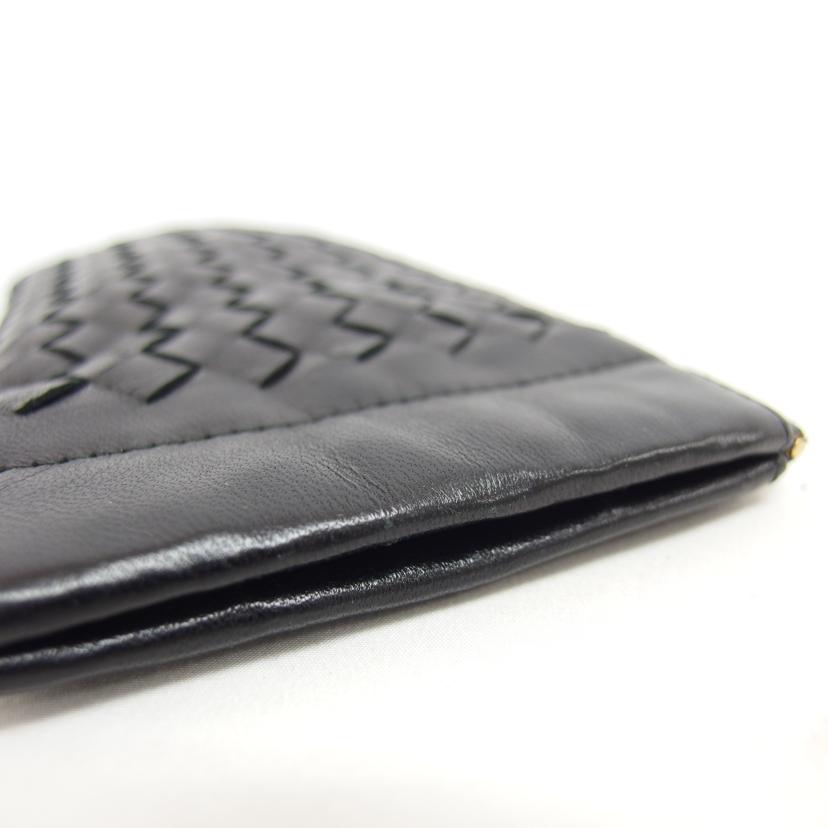 BOTTEGA VENETA ボッテガ/ソフトメガネケース/イントレチャート/ブラック/185317//EPE*************/ABランク/04