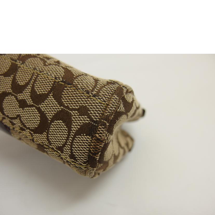 COACH コーチ/ミニシグネチャー/コスメポーチ/マルチケース//Aランク/04