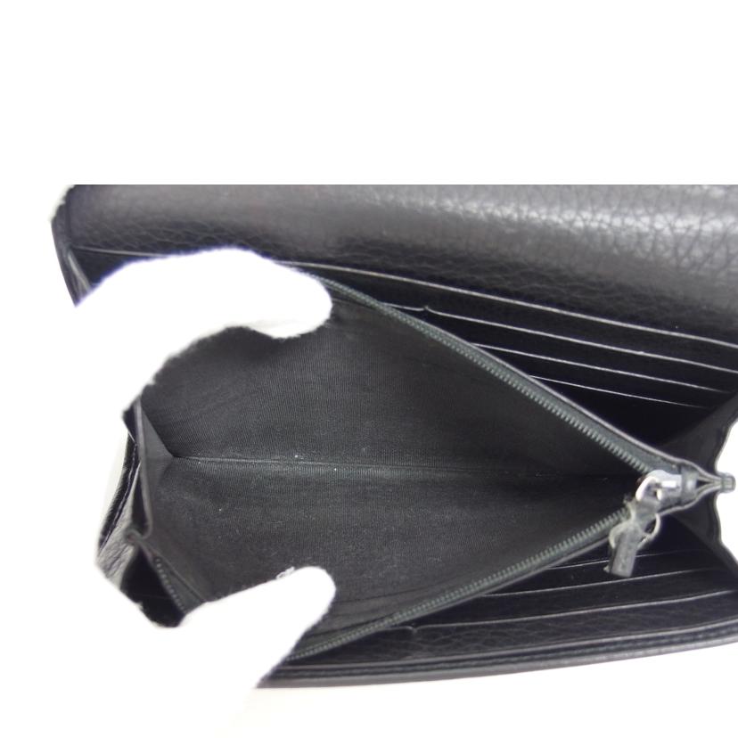 GUCCI グッチ/ソーホーインターロッキングG/二つ折り長財布/ブラック/282414//218*/Bランク/04