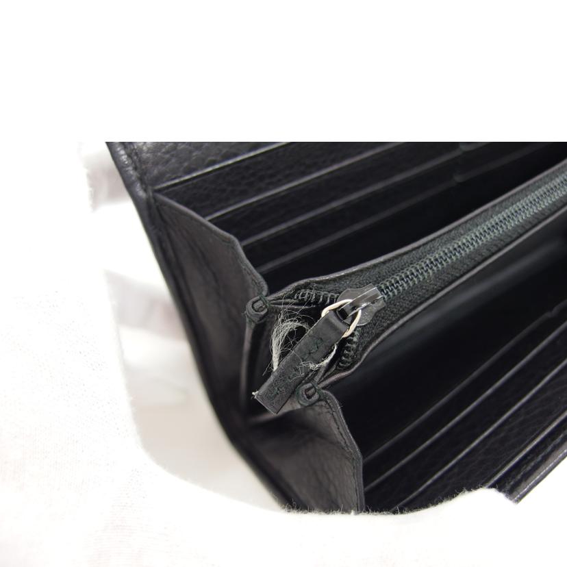 GUCCI グッチ/ソーホーインターロッキングG/二つ折り長財布/ブラック/282414//218*/Bランク/04