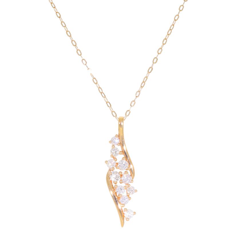 K18ダイヤネックレス0.50ct//Aランク/92