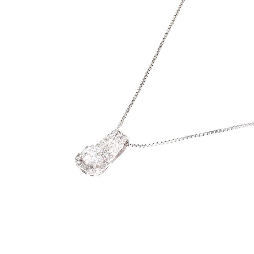 PT850/900ダイヤネックレス0.531/0.26ct//Aランク/84