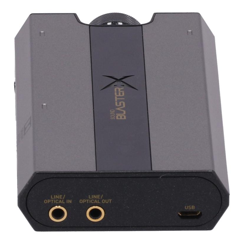CREATIVE クリエイティブ /ゲーミングUSB DAC/Sound BlasterX G6 /SBX-G6//YDSB1770138009981B/Bランク/75
