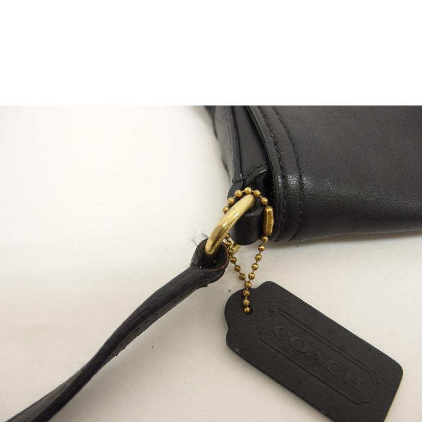 COACH コーチ/レザーショルダーバッグ/ブラック/9592//H20/ABランク/04