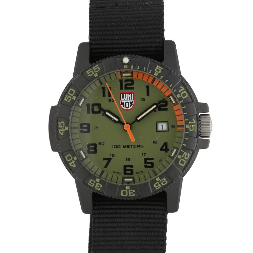 LUMINOX ルミノックス/レザーバック・シータートルジャイアント/クオーツ/XS0337//EA-****/Aランク/19