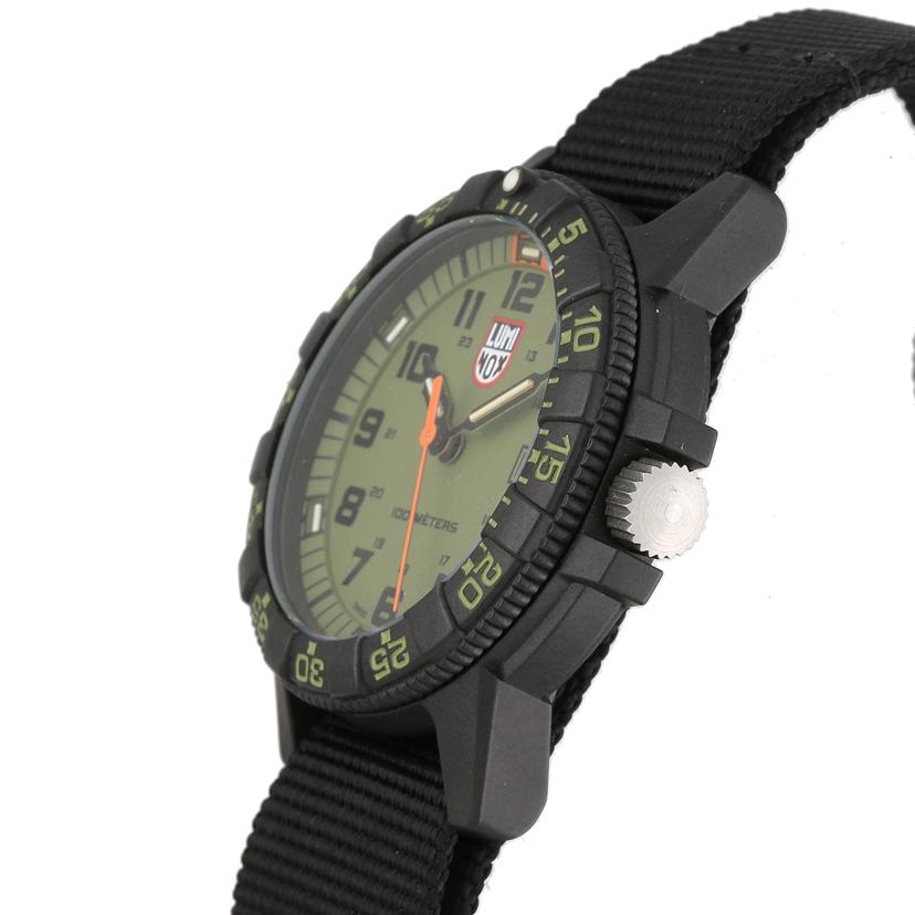 LUMINOX ルミノックス/レザーバック・シータートルジャイアント/クオーツ/XS0337//EA-****/Aランク/19