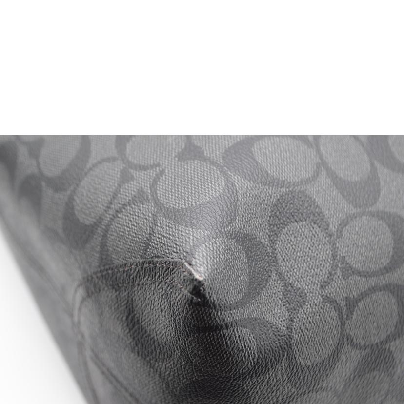 COACH コーチ/ラグジュアリーシグネチャーシティレザートート/5696//H22**/Aランク/89
