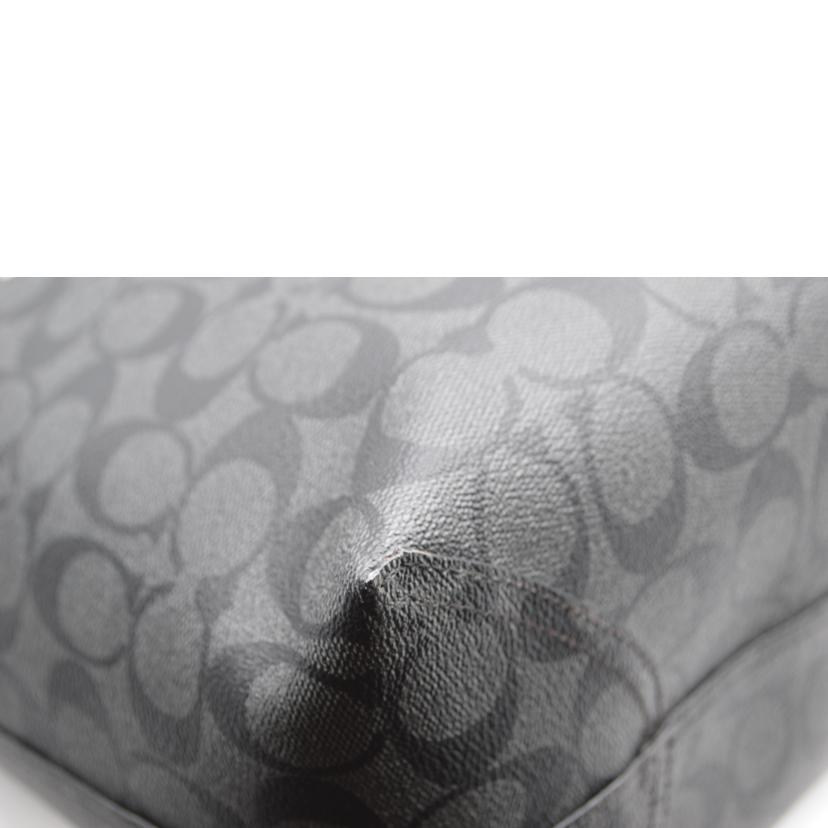 COACH コーチ/ラグジュアリーシグネチャーシティレザートート/5696//H22**/Aランク/89