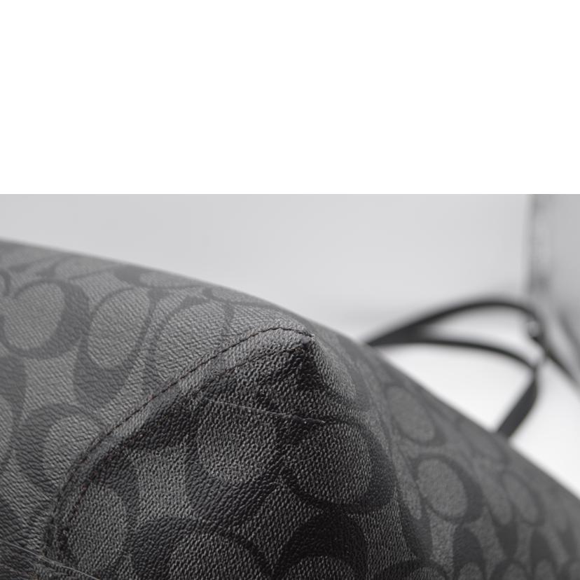 COACH コーチ/ラグジュアリーシグネチャーシティレザートート/5696//H22**/Aランク/89
