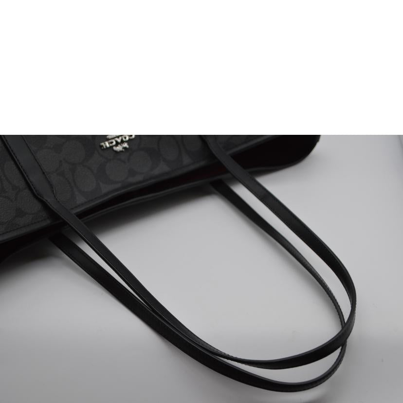 COACH コーチ/ラグジュアリーシグネチャーシティレザートート/5696//H22**/Aランク/89