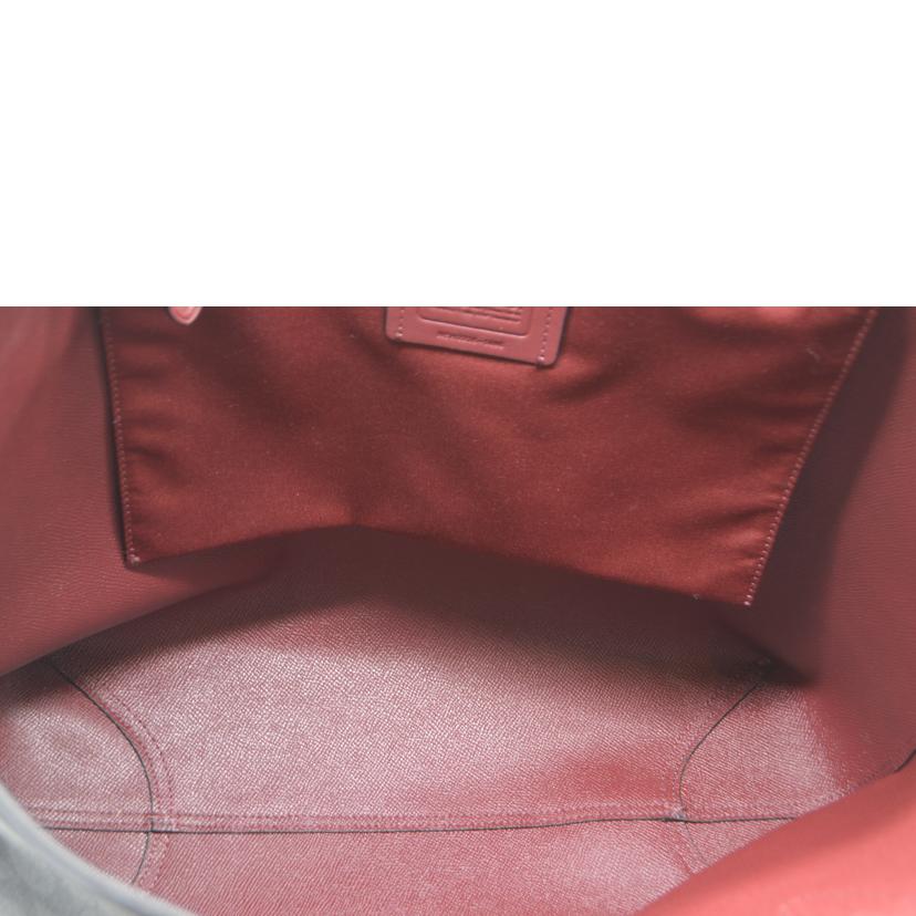 COACH コーチ/ラグジュアリーシグネチャーシティレザートート/5696//H22**/Aランク/89