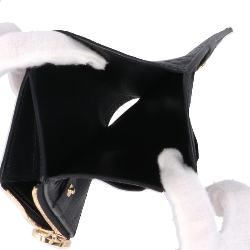 LOUIS VUITTON ルイ・ヴィトン/ポルトフォイユ・リサ/モノグラムアンプラント/ノワール/M83365//RFI*/ABランク/94