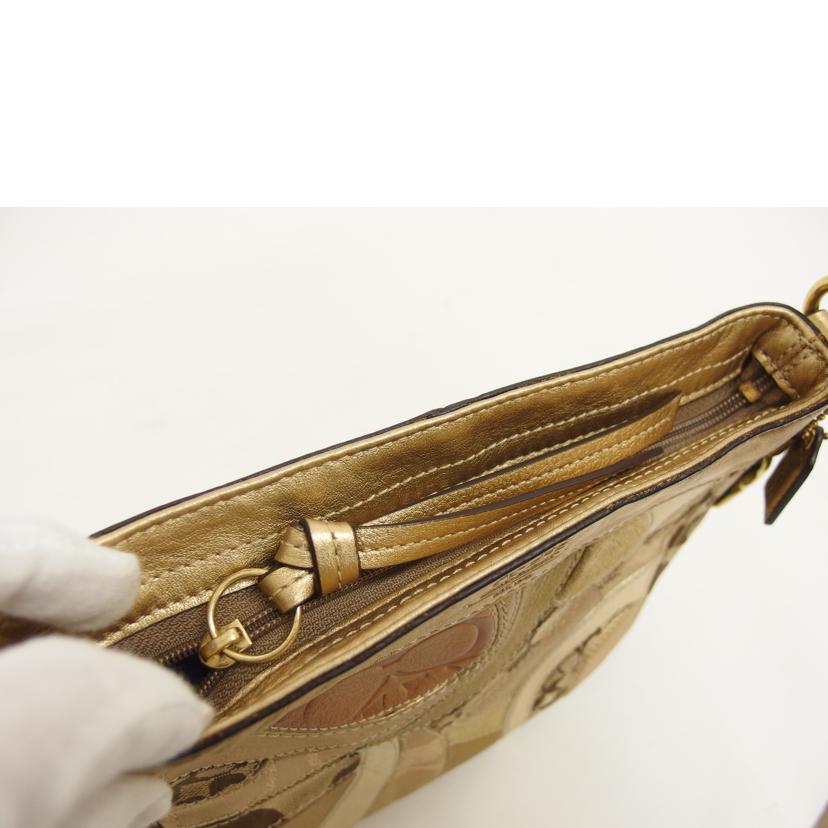 COACH コーチ/パッチワークシグネチャー/ワンショルダーバッグ/41886//F08**/ABランク/04