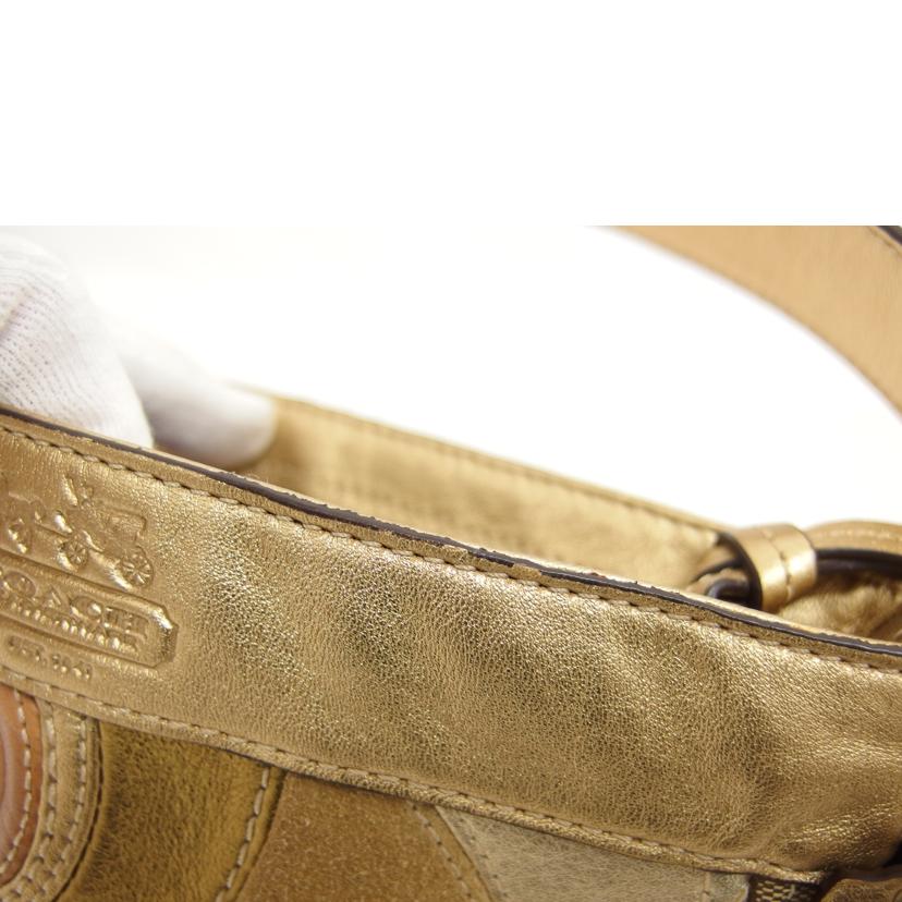 COACH コーチ/パッチワークシグネチャー/ワンショルダーバッグ/41886//F08**/ABランク/04