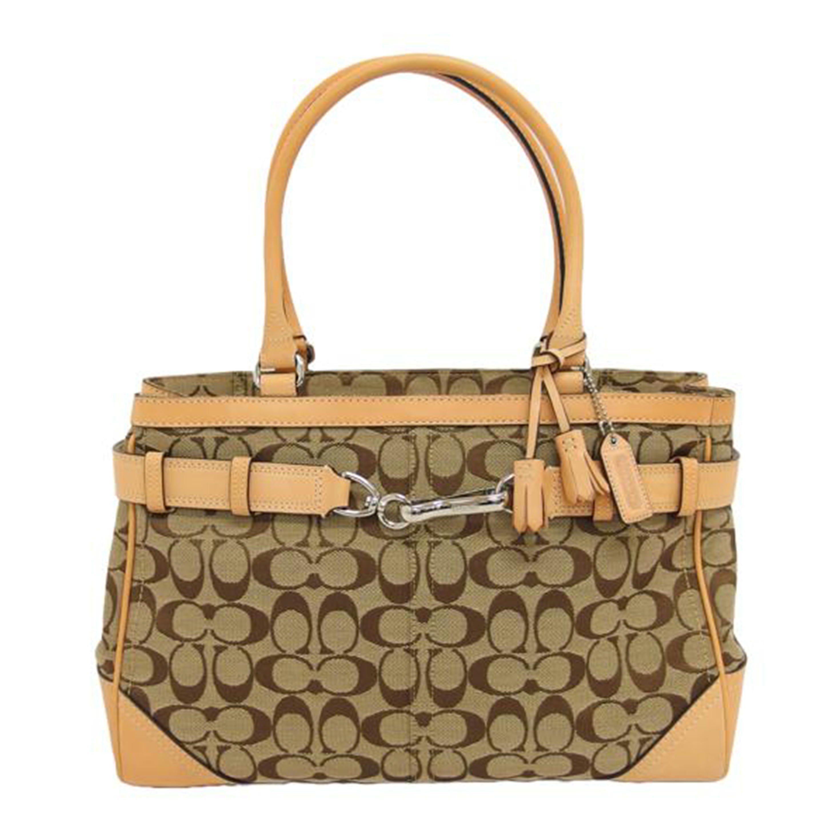 COACH コーチ/シグネチャーキャリーオール/ハンドバッグ/8K07//C06*/ABランク/04