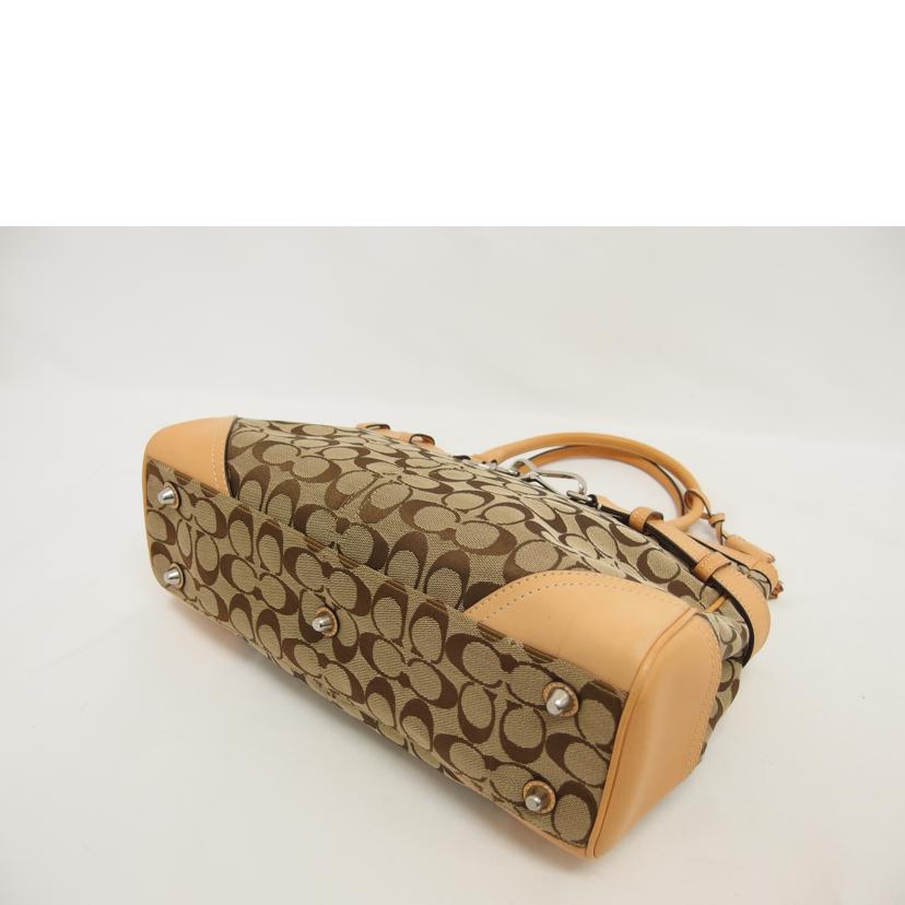 COACH コーチ/シグネチャーキャリーオール/ハンドバッグ/8K07//C06*/ABランク/04