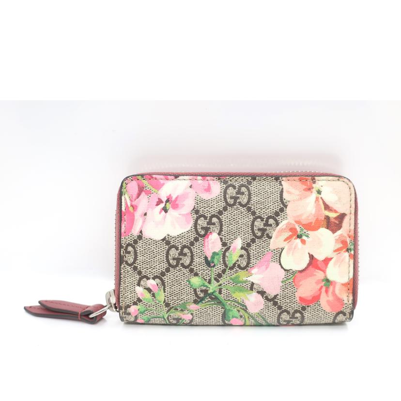 GUCCI グッチ/GGブルームス フラワー カードケース 花柄 ピンク/421310//ABランク/65
