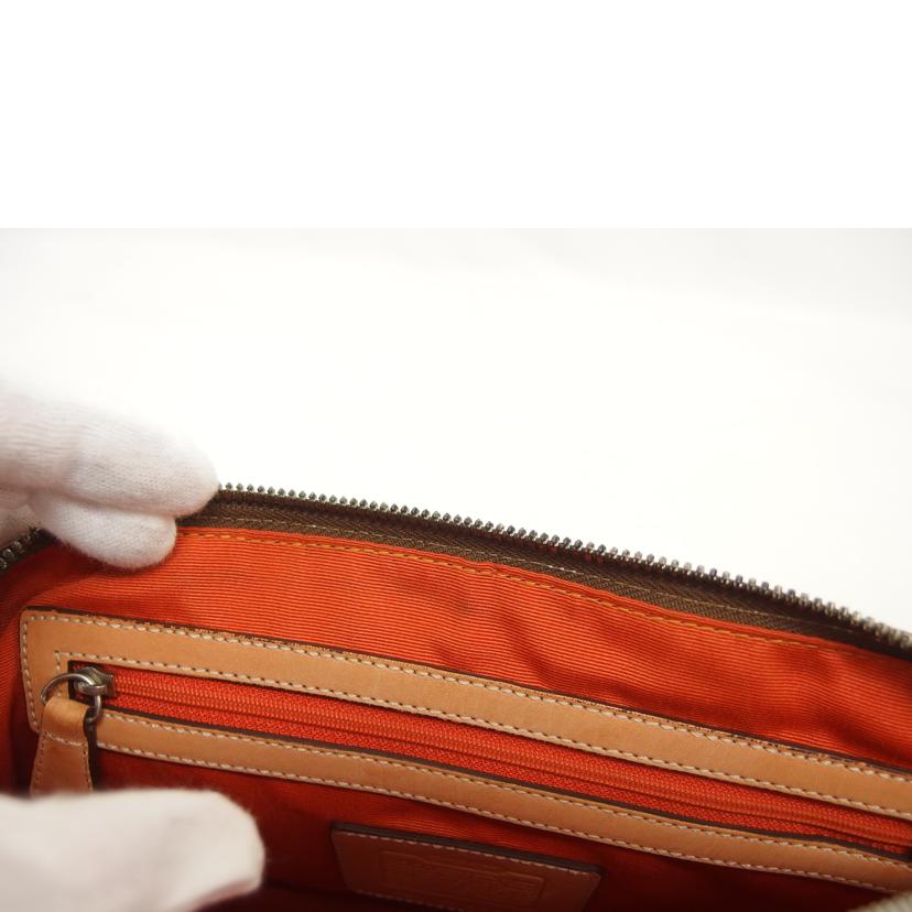 COACH コーチ/シグネチャー/2WAYショルダーバッグ/6047//M1K/ABランク/04